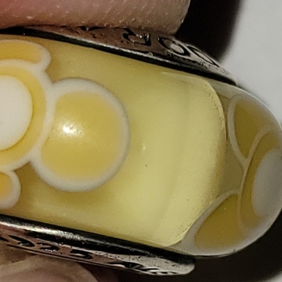 Pandora Flowers For You Yellow Charm Authentic - Picture 4 of 5